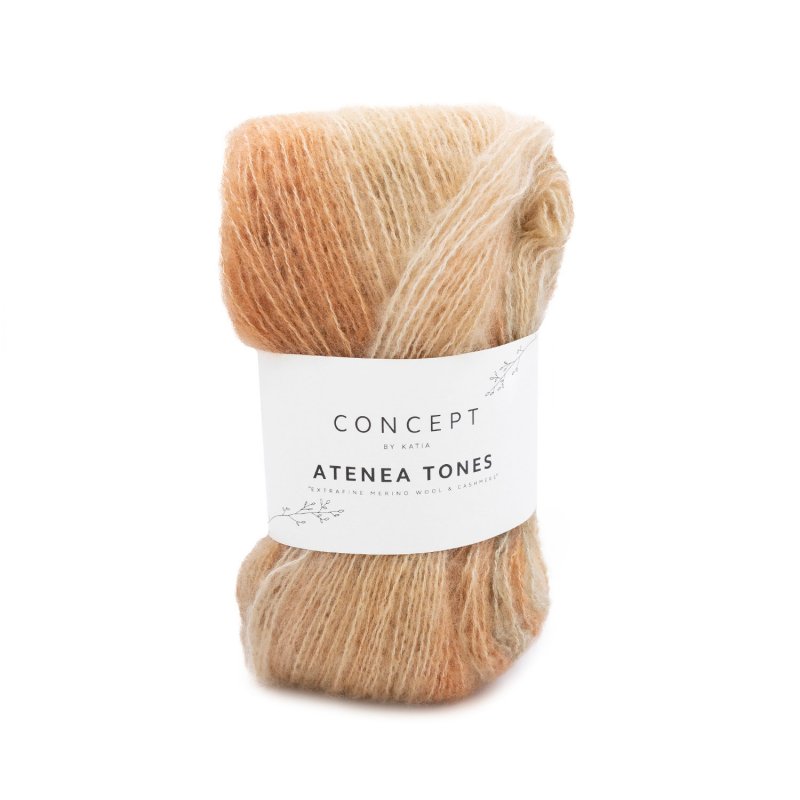 Atenea Tones 200 grön-koppar-beige