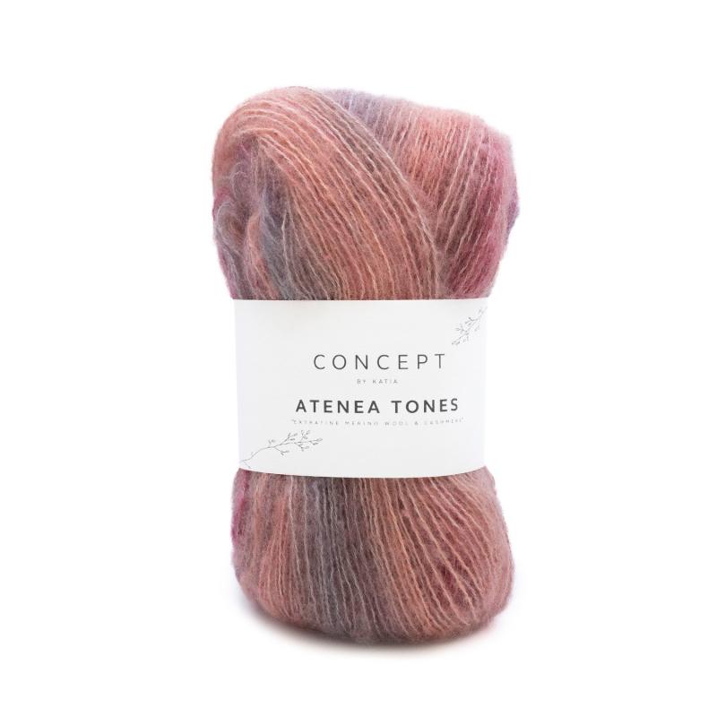 Atenea Tones 205 korall-röd-kamel