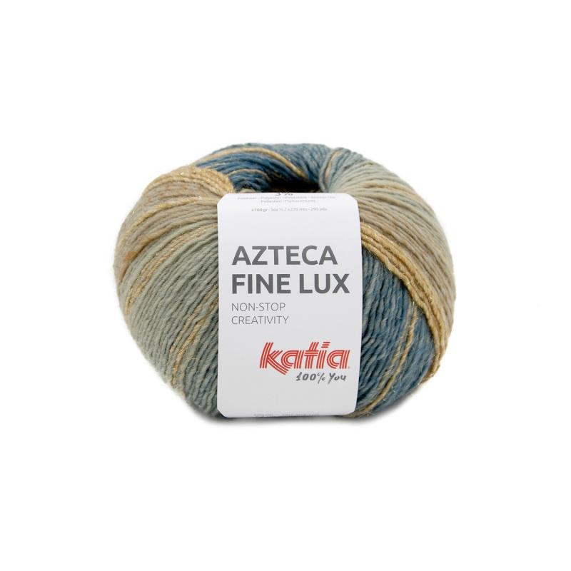 Azteca Fine Lux 410 grönblå-brun-khaki