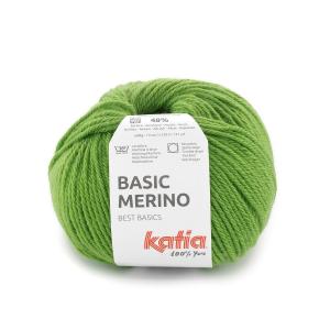 Basic Merino 107 gräsgrön