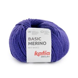 Basic Merino 108 mörklila