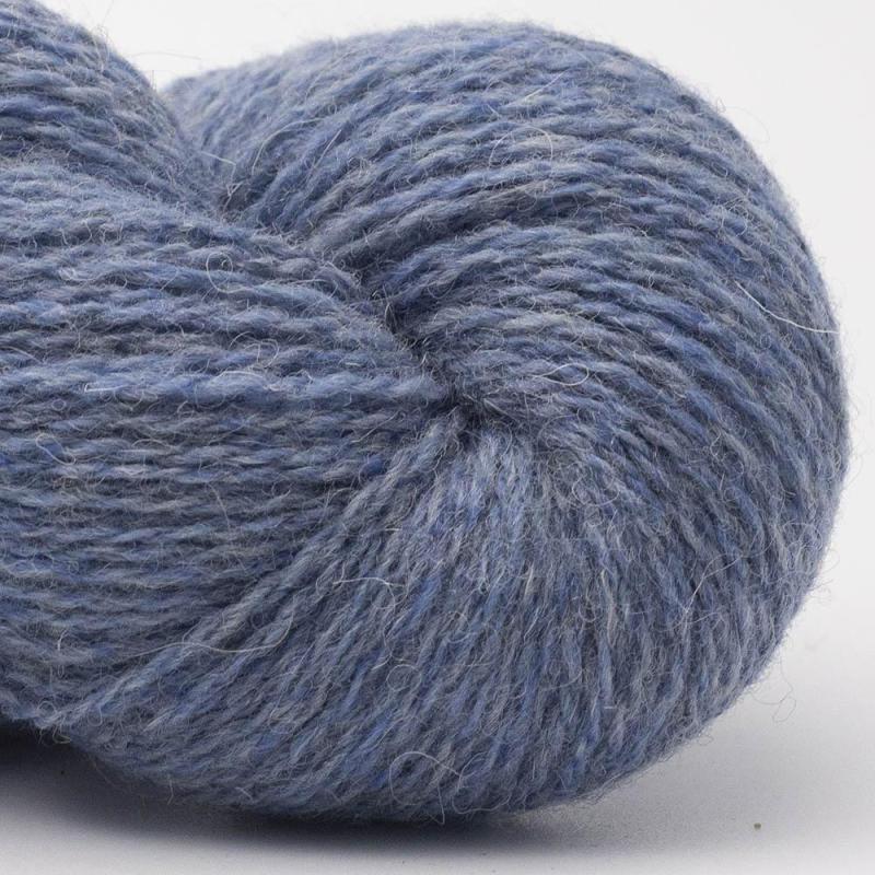 Bio Shetland GOTS greyish blue