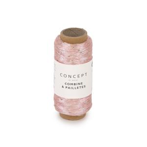 Combine & Paillettes 50 rosa