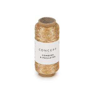 Combine & Paillettes 59 guld