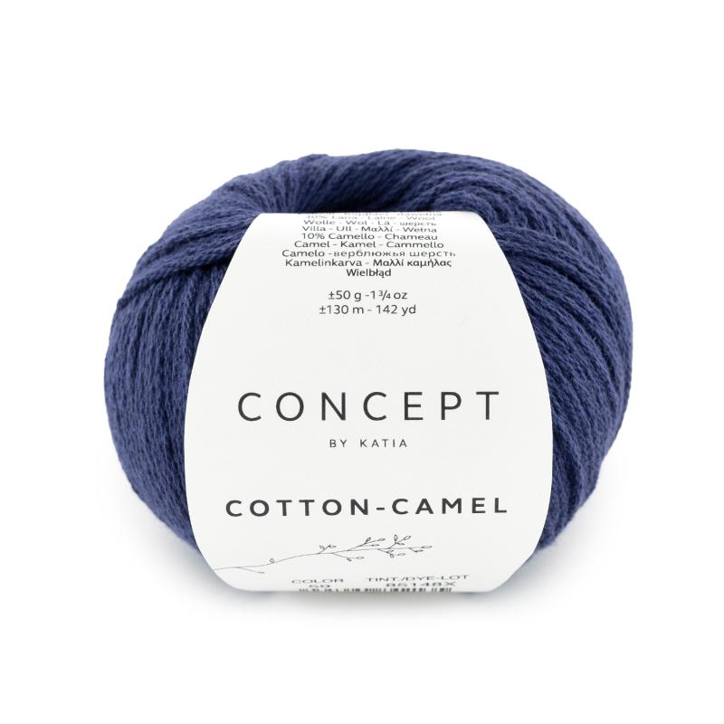Cotton-Camel 59 mörkblå