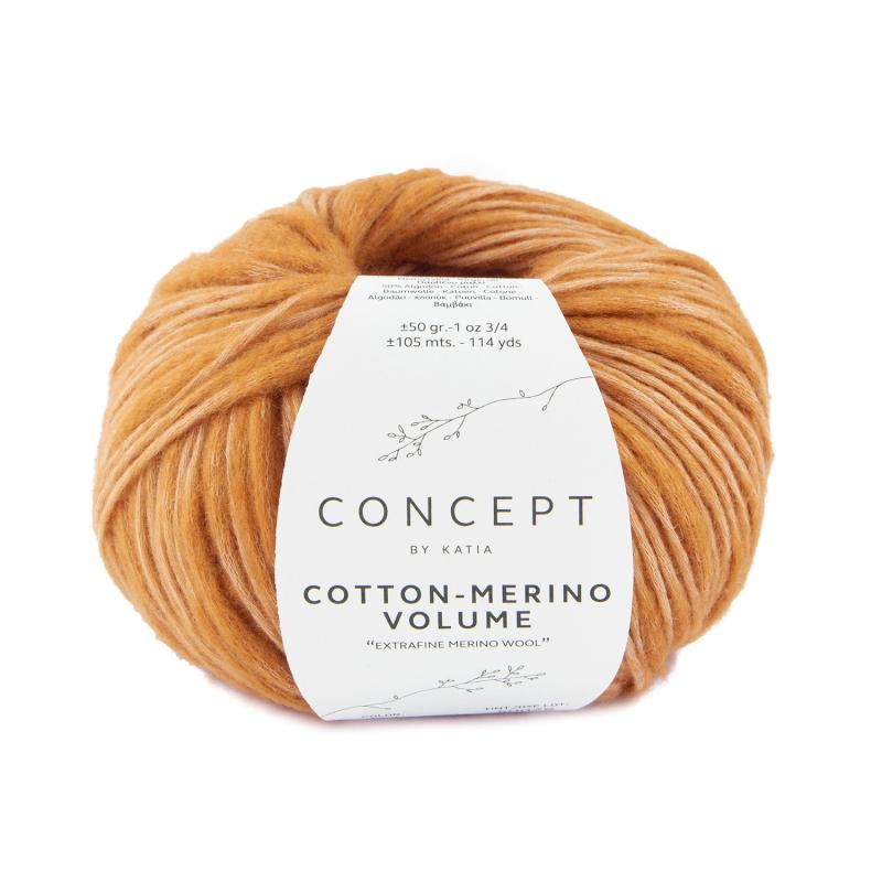 Cotton-Merino Volume 203 mellan orange