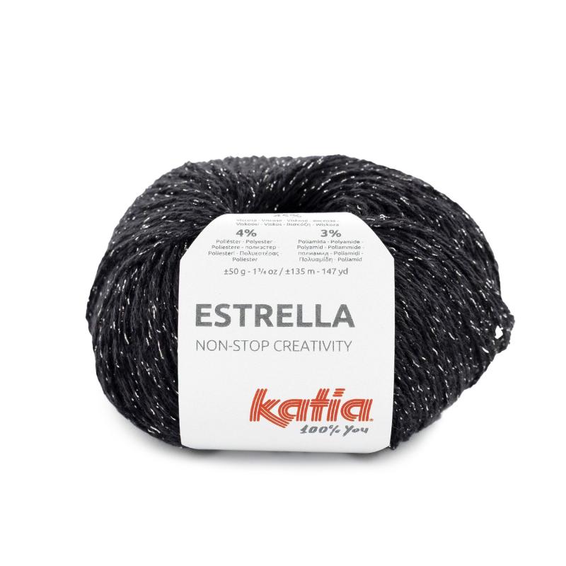 Estrella 61 svart-silver