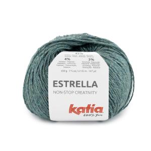 Estrella 62 petrol-blåglitter