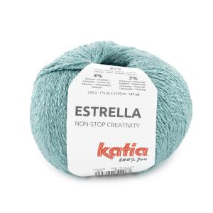 Estrella 63 turkos-blåglitter