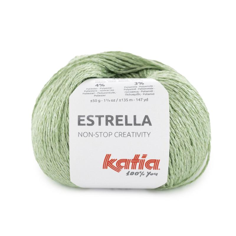 Estrella 64 pistage-grönglitter
