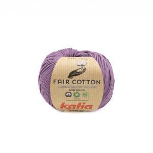 Fair Cotton 39 mörk malva