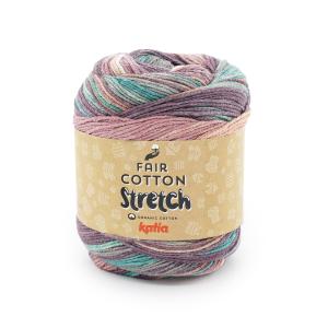 Fair Cotton Strech 103 rosa-lila-petrol