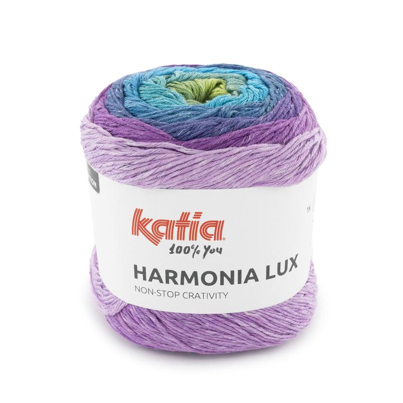 Harmonia Lux 101 lila-blå-pistach