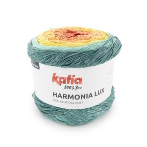 Harmonia Lux 103 korall-citrongul-petrol