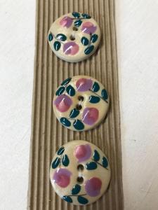 Incomparable Buttons blommor pastell