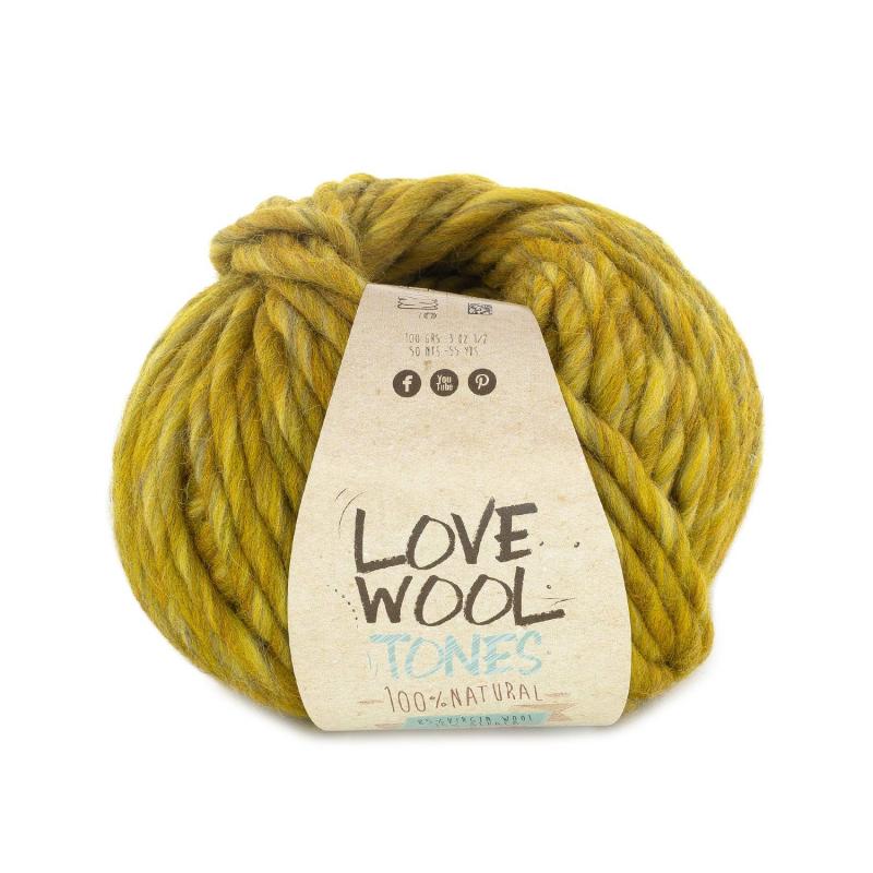 Love wool Tones 202 okramelerad