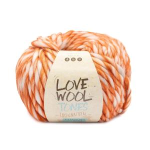 Love wool Tones 206 orangemelerad