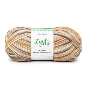 Lysti sockgarn print 6005 gryning