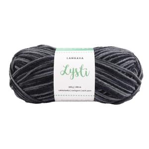 Lysti sockgarn print 6223 lakrits 