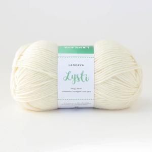 Lysti sockgarn 851 snö