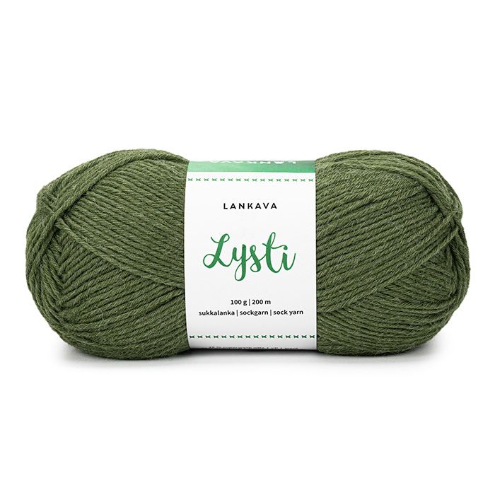 Lysti sockgarn 861 skog