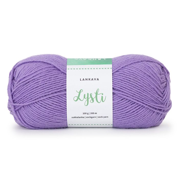 Lysti sockgarn lila