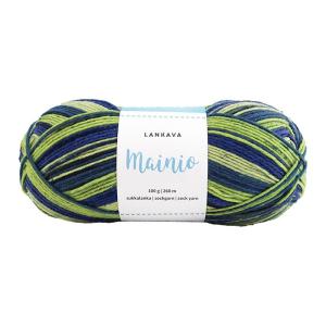 Mainio sockgarn print 5023 blåklocka