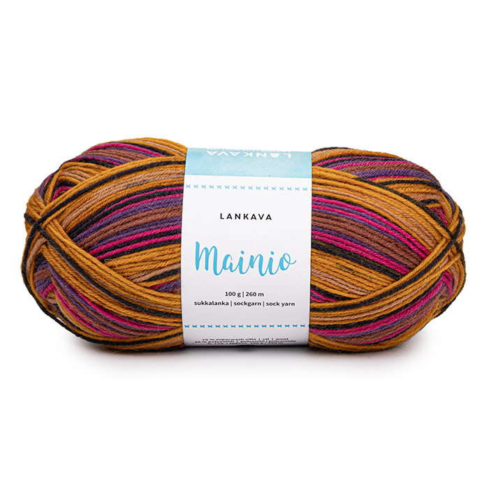 Mainio sockgarn print 5281 mandala