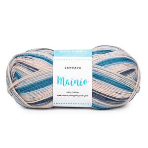 Mainio sockgarn print 5292 skärgård