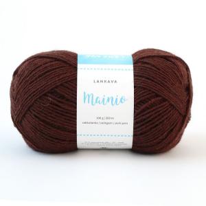 Mainio sockgarn 668 kaffe