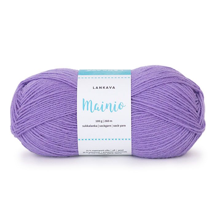 Mainio sockgarn lila