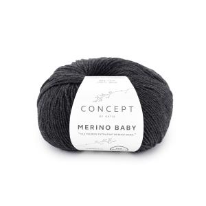 Merino Baby 162 grafitgrå