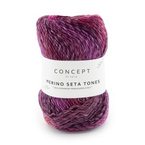 Merino Seta Tones 104 fucshia-lila-rosa