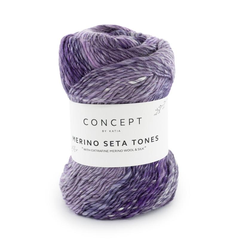 Merino Seta Tones 105 aubergine