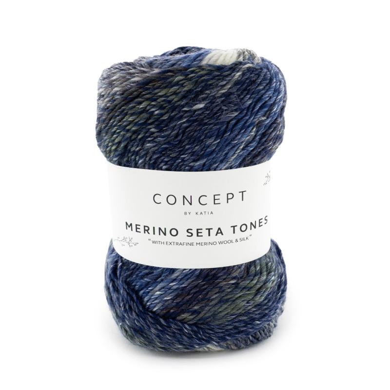 Merino Seta Tones 106 grå-jeans