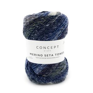 Merino Seta Tones 106 grå-jeans