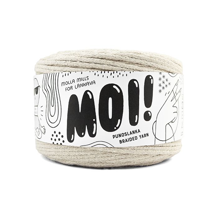 Molla Mills MOI snörgarn 87 greige