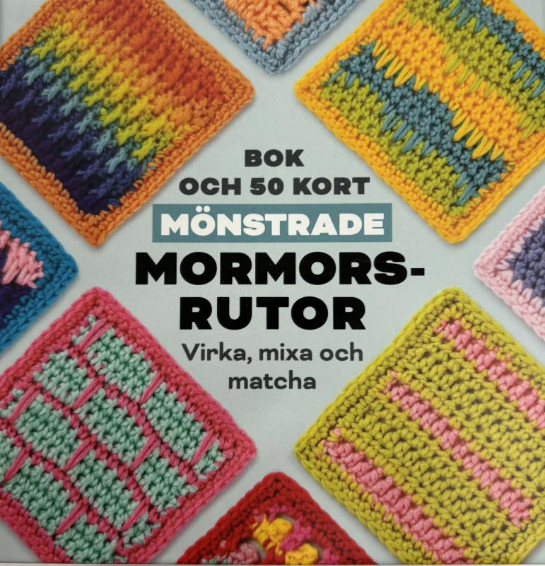 Mönstrade mormorsrutor med häfte och 50 kort