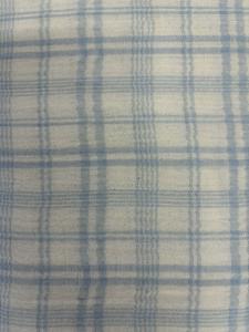 Muslin Tartan 9 himmelblå