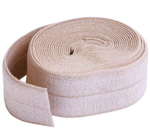 By Annie Fold over elastic Natural 2 cm längd ca 1,8 m