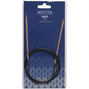 Rundstickor av björk 3,5 mm 100 cm