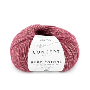 Puro Cotone  62 rubinröd