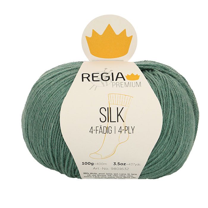 Regia Premium Silk 4ply salvia