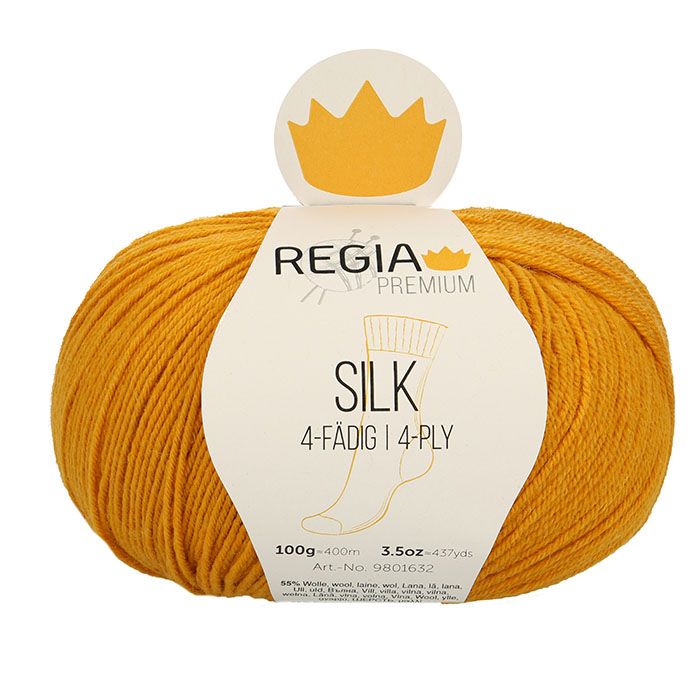 Regia Premium Silk 4ply guld