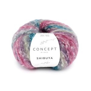 Shibuya 103 rose-grå-petrol