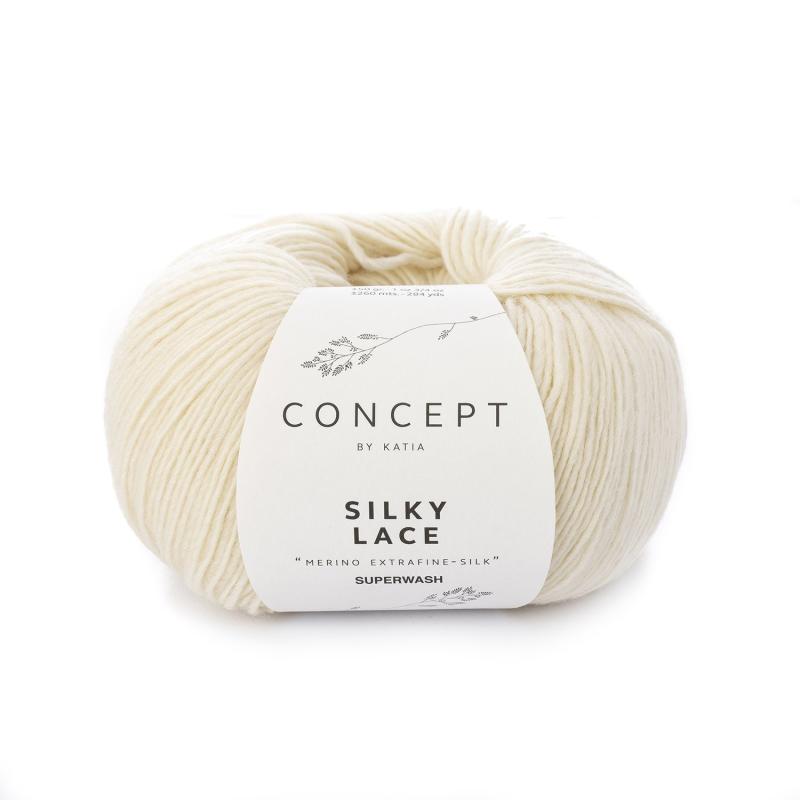 Silky Lace 152 naturvit