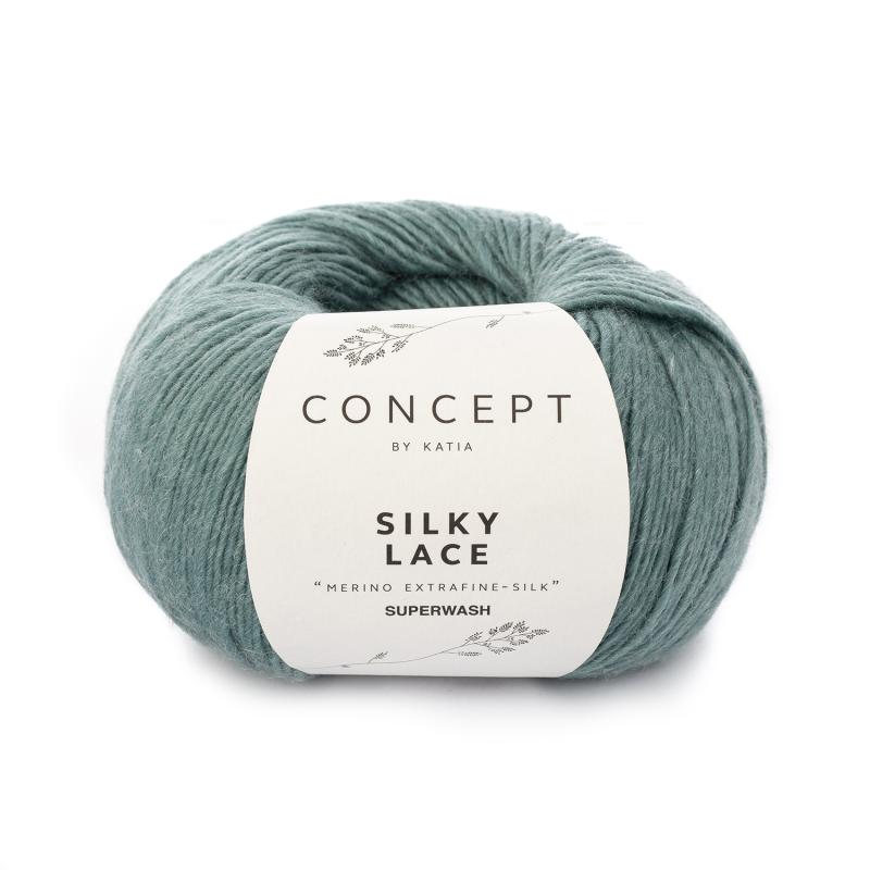 Silky Lace 170  mint green