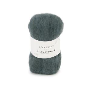Silky Mohair 105 mellangrå