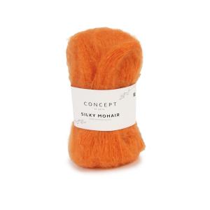 Silky Mohair 110 orange
