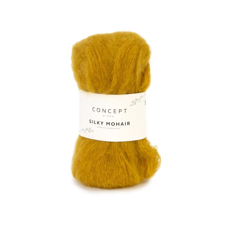 Silky Mohair 118 okra